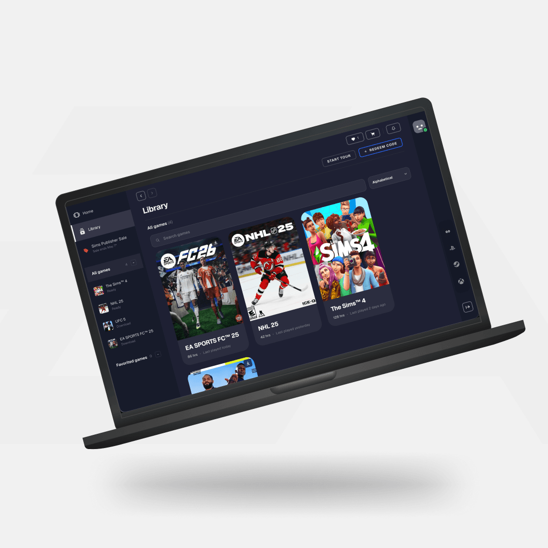 EA App Library Feature Addition
